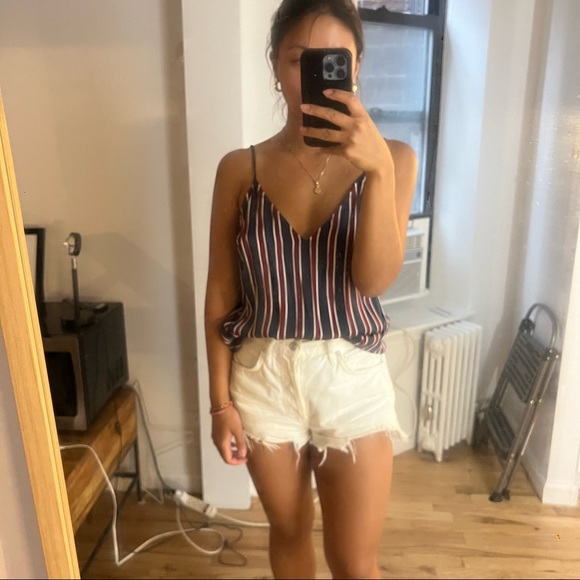 Frame Striped Tank - Picture 2 of 8